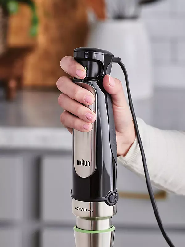  Braun Multi Quick Immersion Hand Blender +1.5-Cup Food