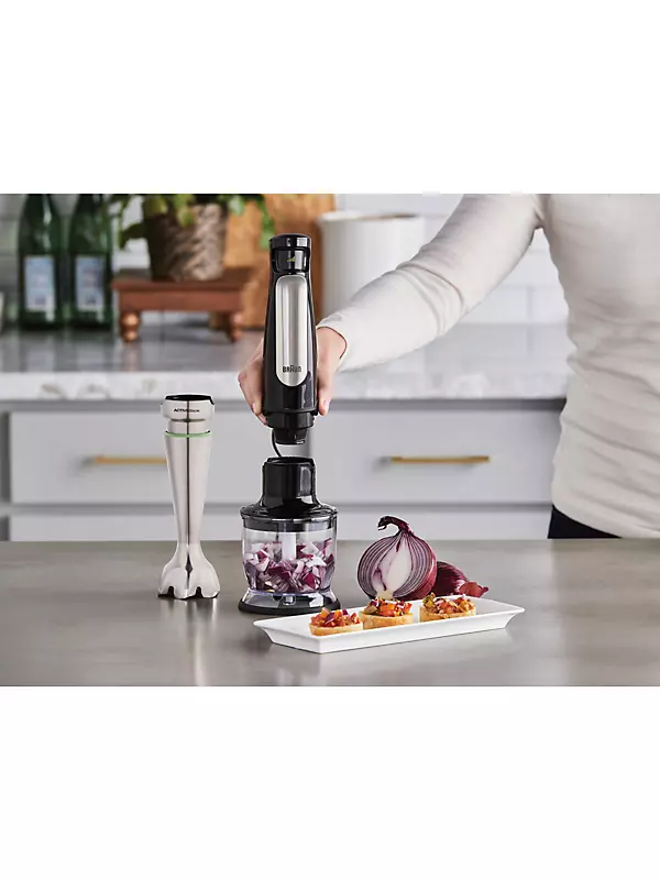 Immersion Hand Blender Set with Food Chopper and Whisk
