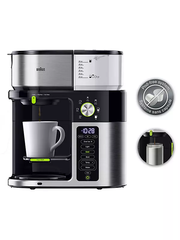 Braun MultiServe 10-Cup SCA Certified Coffee Maker 