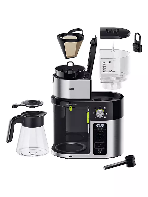 Shop Braun Multiserve 10-Cup Certified Coffee Maker With Internal Water  Spout & Glass Carafe