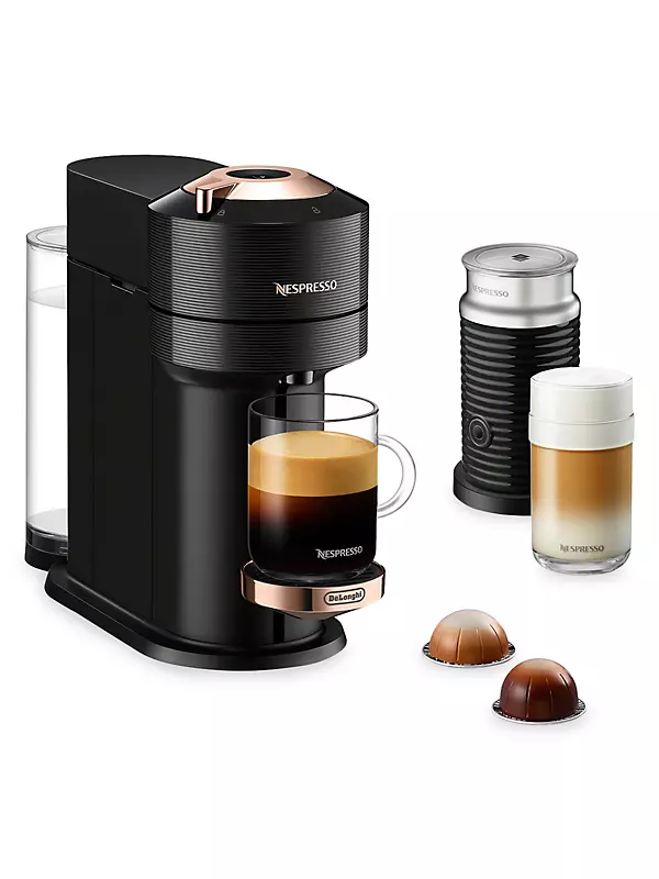 Shop Nespresso by De'Longhi Vertuo Next Premium Coffee & Espresso Maker  Plus Aeroccino3 Milk Frother