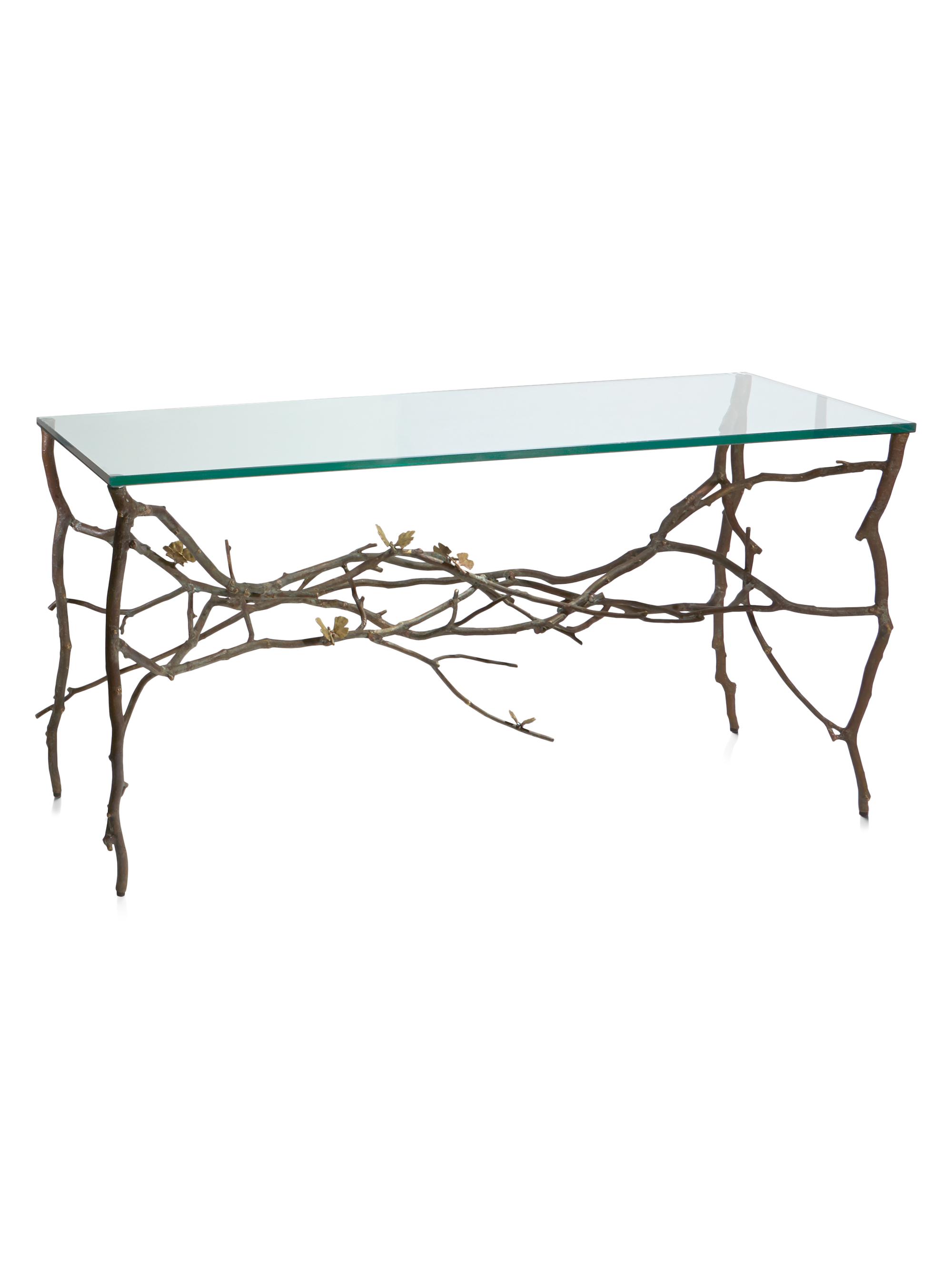 Michael Aram Butterfly Ginkgo Console Table