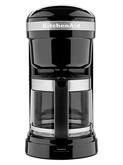 12 Cup Drip Coffee Maker with Spiral Showerhead and Programmable Warming  Plate