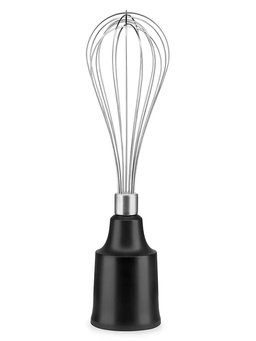 Kitchenaid Nine Speed Immersion Blender With Chopper, Whisk Attachments,  Storage Container and Storage Bag 