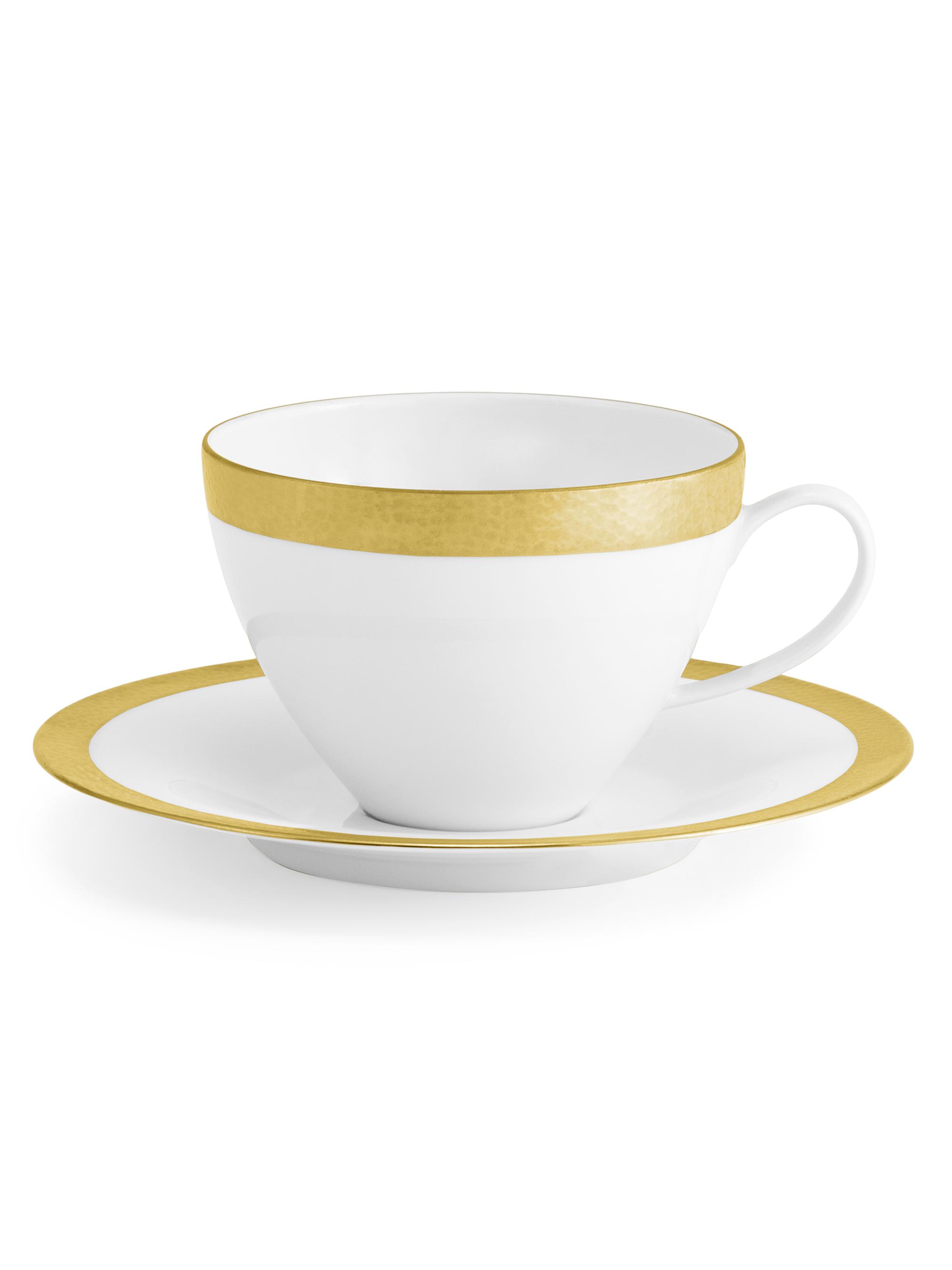 Michael Aram Goldsmith 2-Piece Cup & Saucer Set