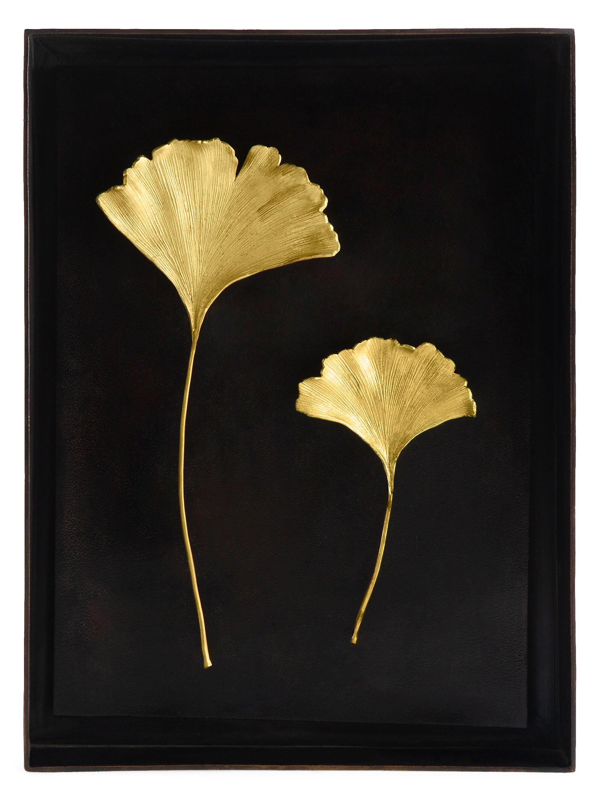 Michael Aram Ginkgo Leaf Shadow Box