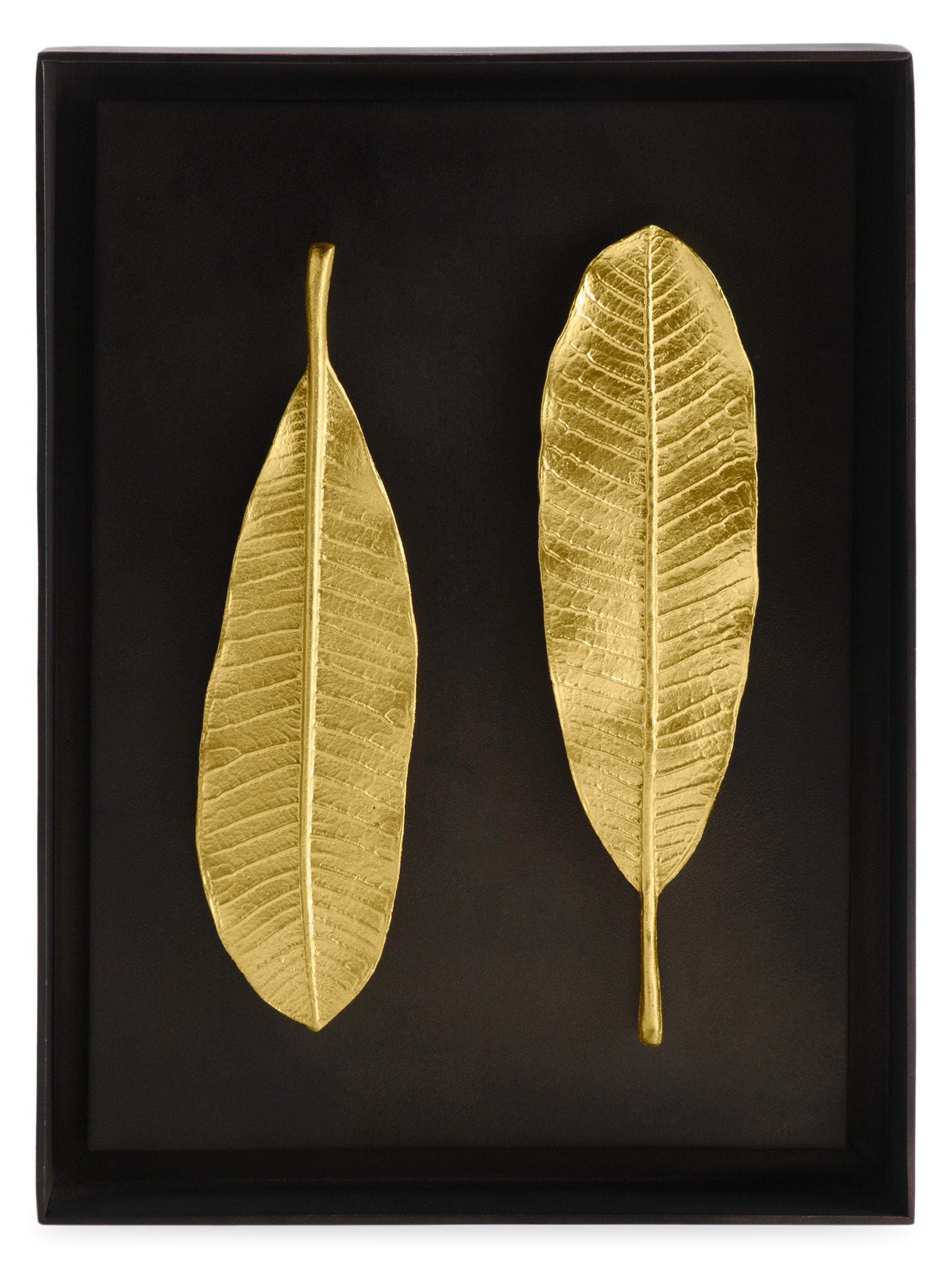 Michael Aram Special Editions Champa Leaf Shadow Box