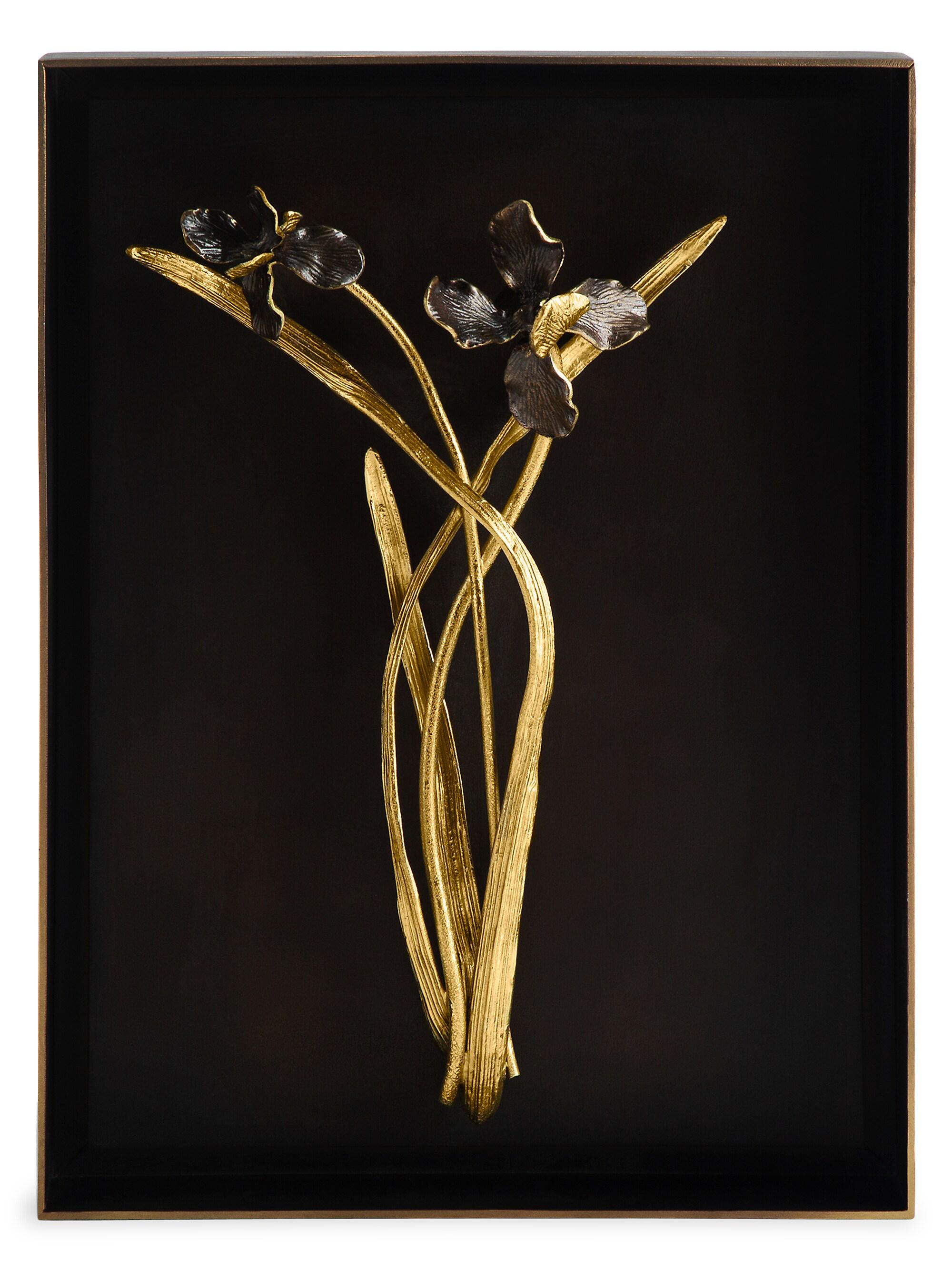 Michael Aram Special Editions Black Iris Shadow Box