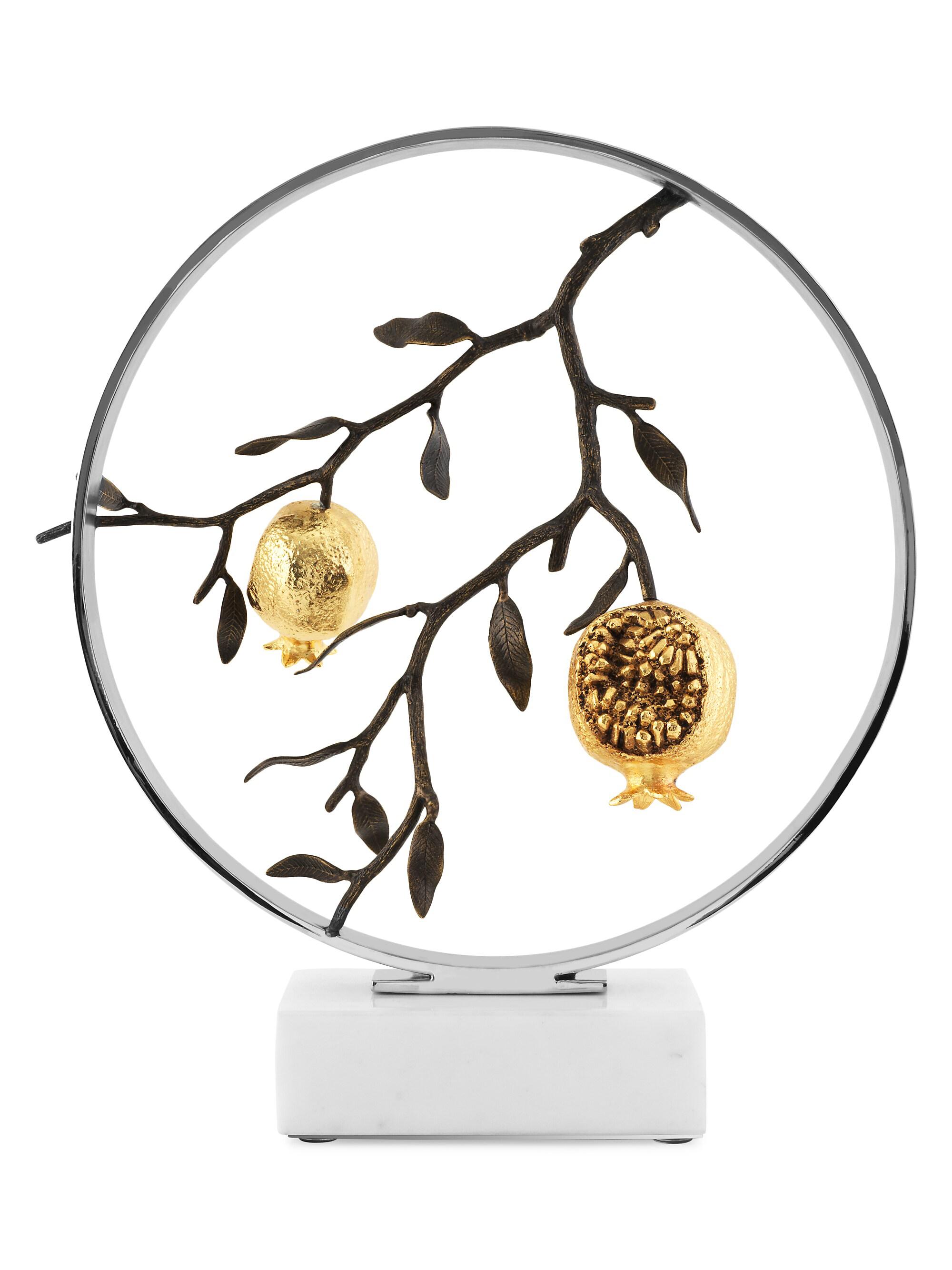 Michael Aram Pomegranate Moon Gate Sculpture
