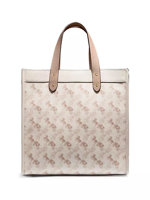 Buy Coach Field Tote Bag 22 with Horse & Carriage Print