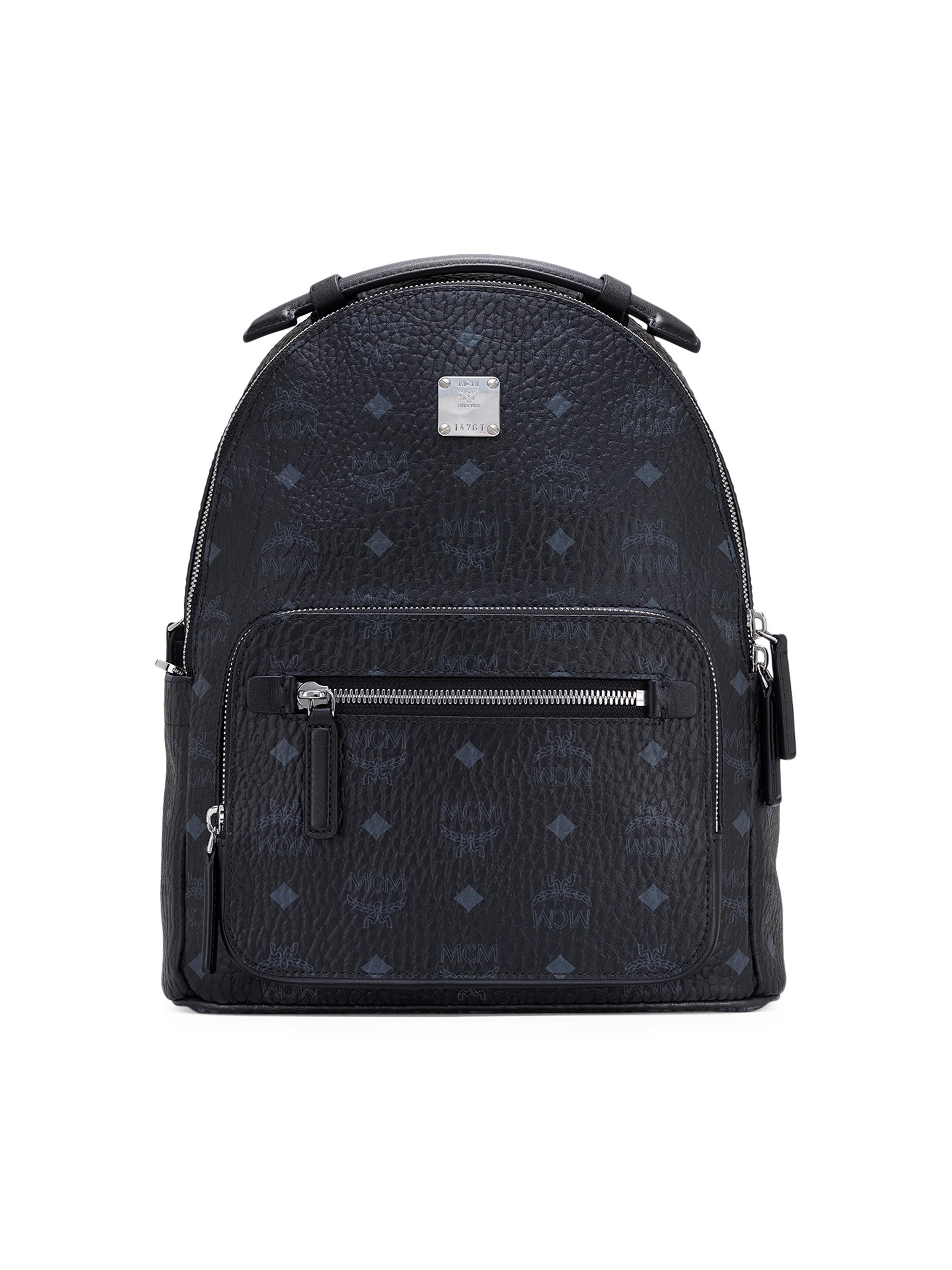 MCM Women's Stark Visetos Backpack - Black