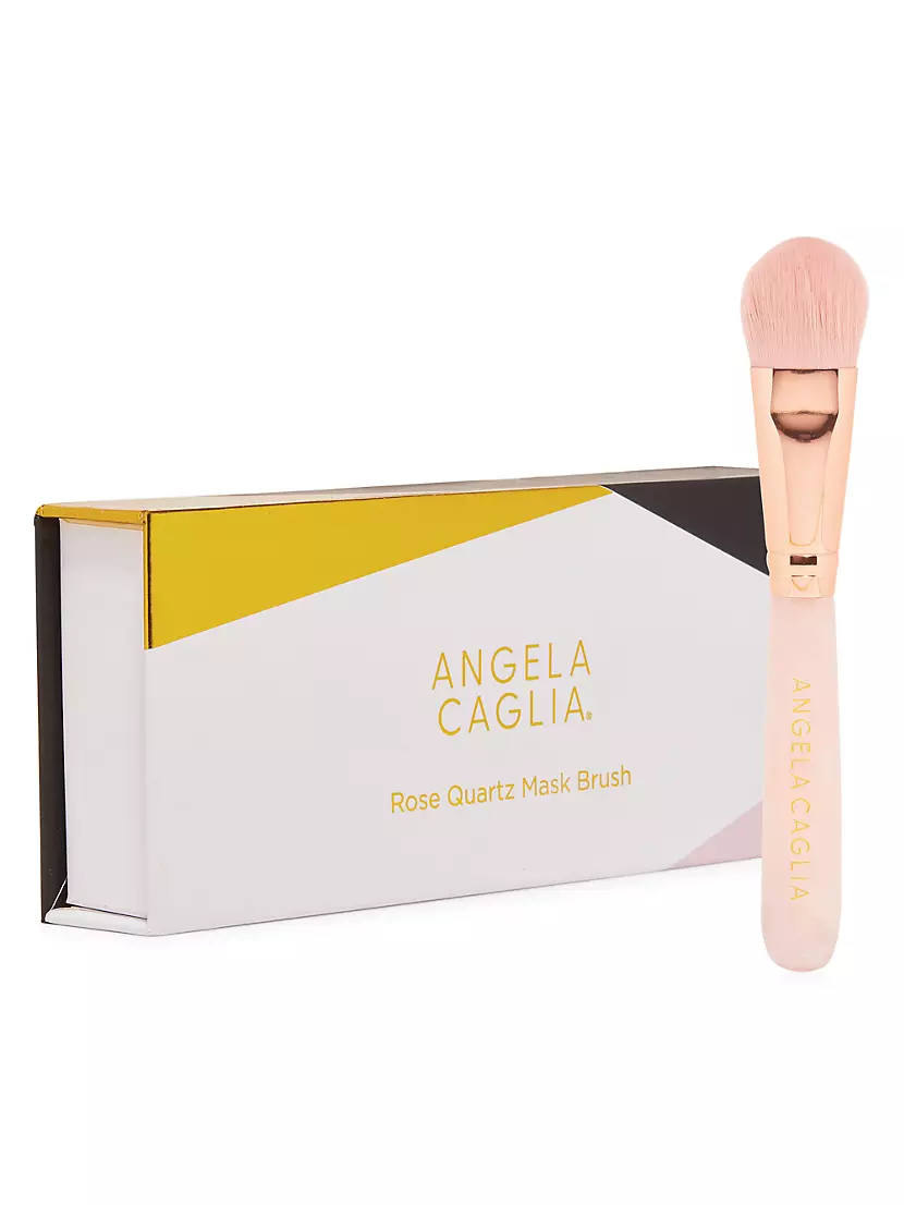 Angela Caglia Rose Quartz Mask Brush