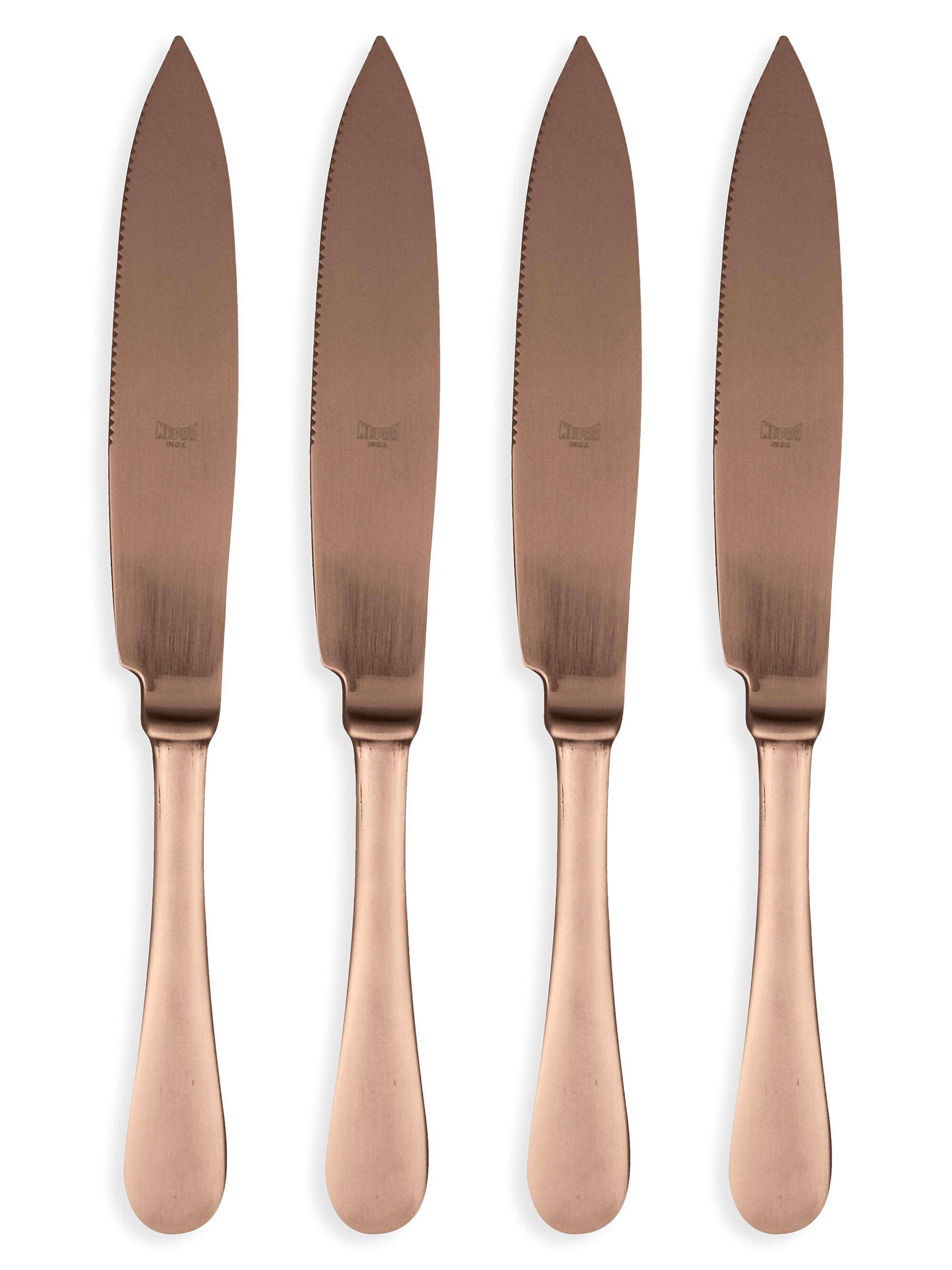 Mepra American 4-Piece Ice Bronze Steak Knife Set