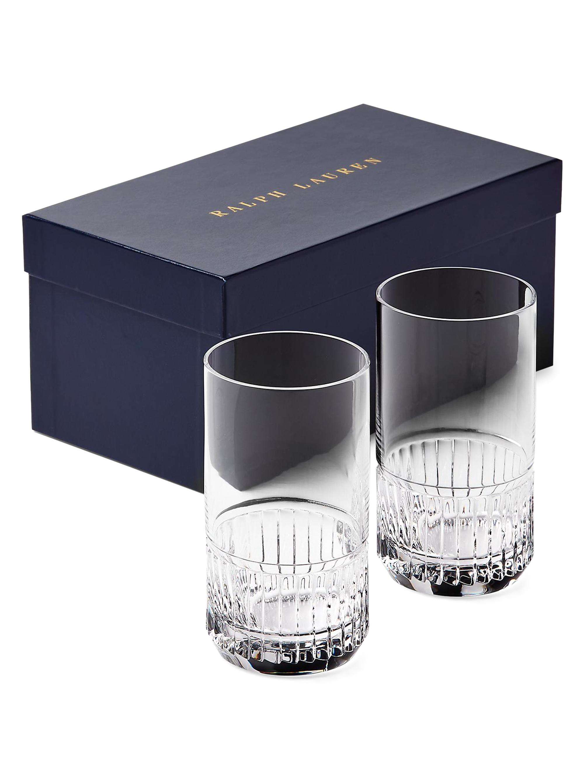 Ralph Lauren Stirling 2-Piece Highball Glass Set