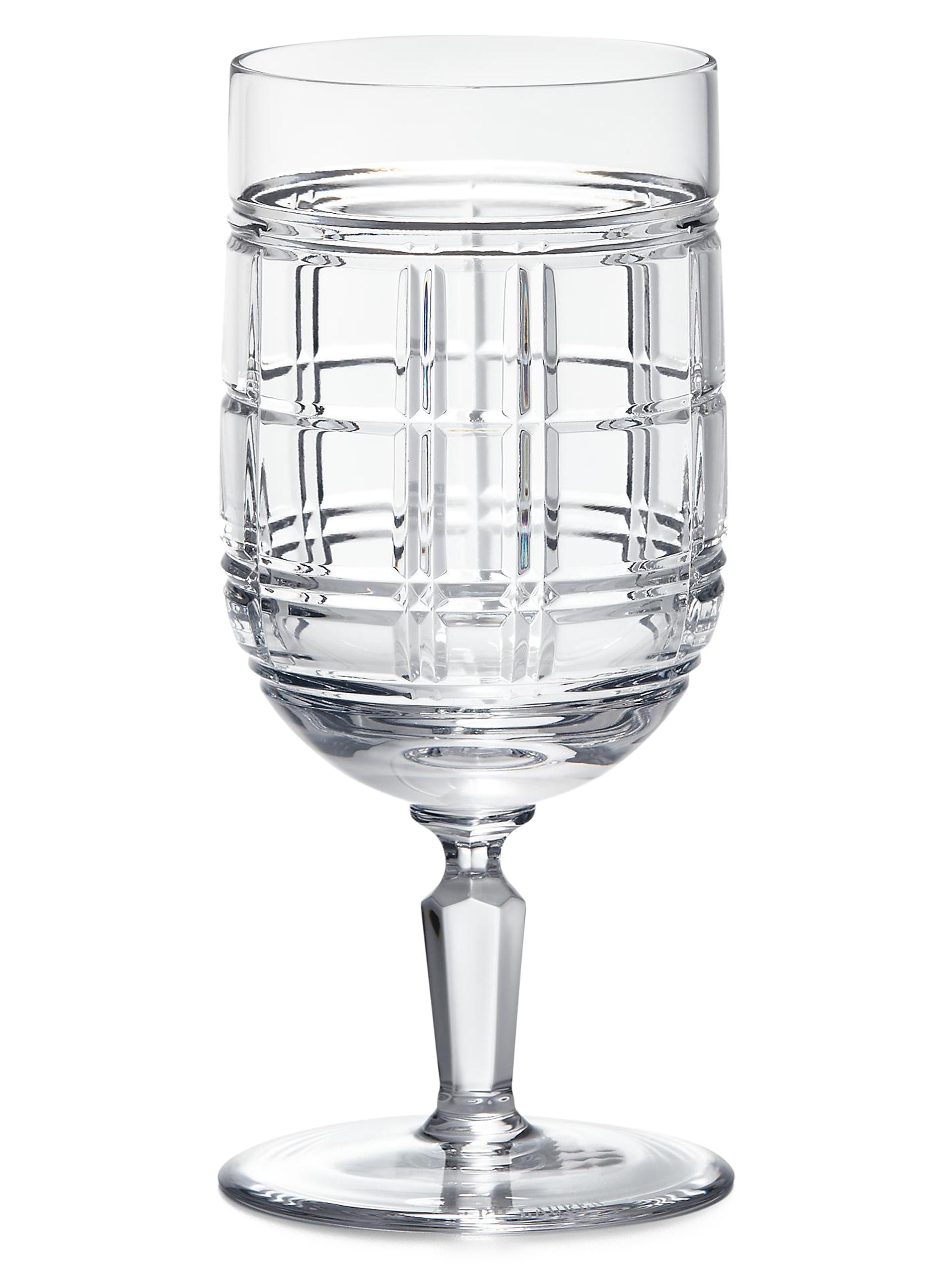 Ralph Lauren Hudson Plaid Iced Beverage Glass