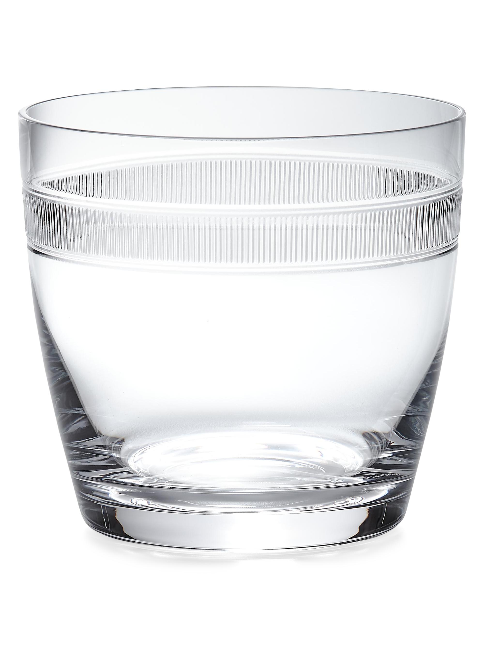 Ralph Lauren Langley Crystal Glass Ice Bucket
