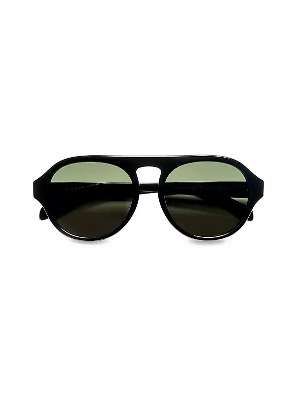 Carl 51MM Round Sunglasses
