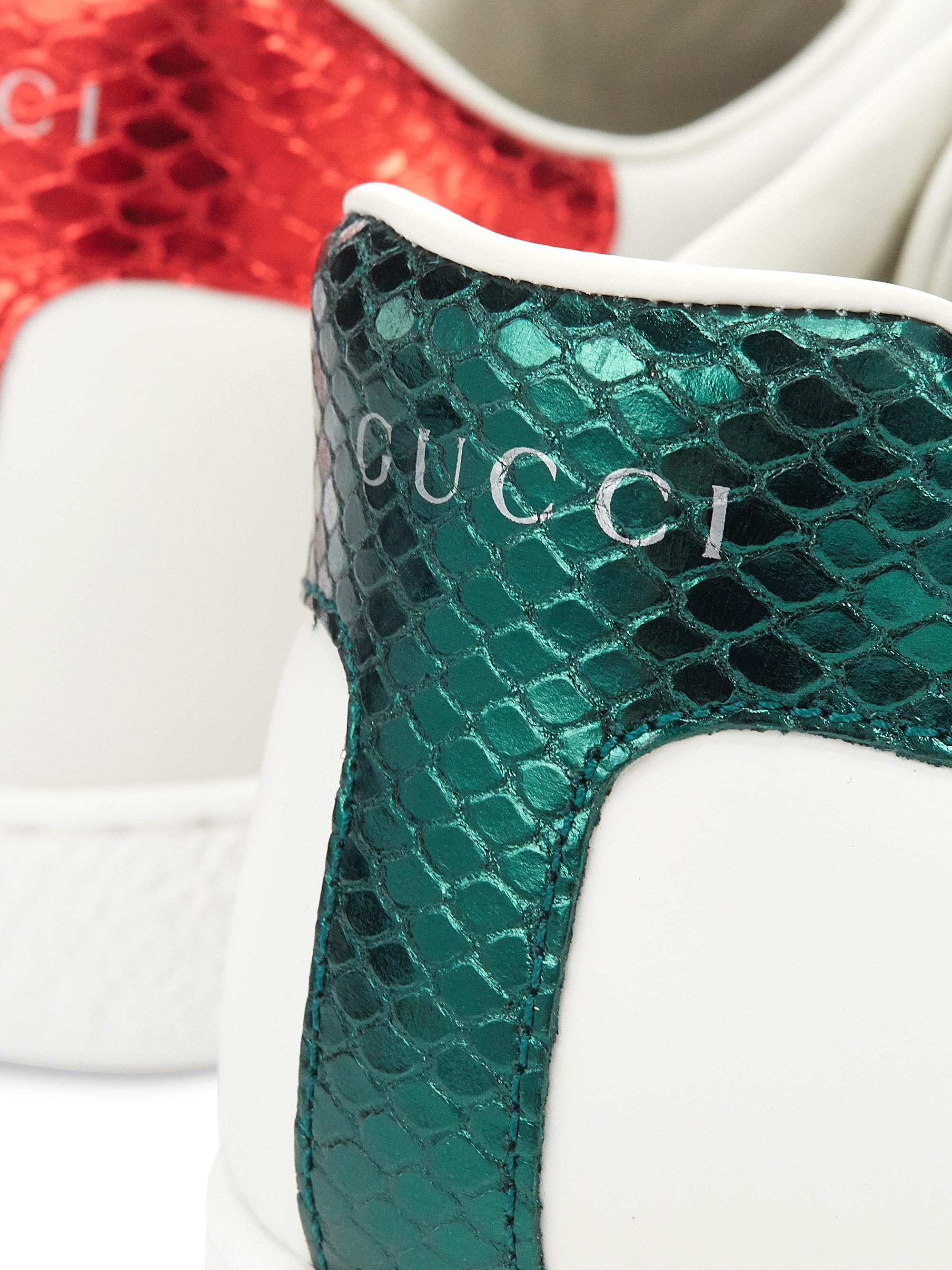 sammyさん専用　GUCCI テーベッカライ Gucci New Ace Bee Embroidered Sneakers | Saks Fifth Avenue