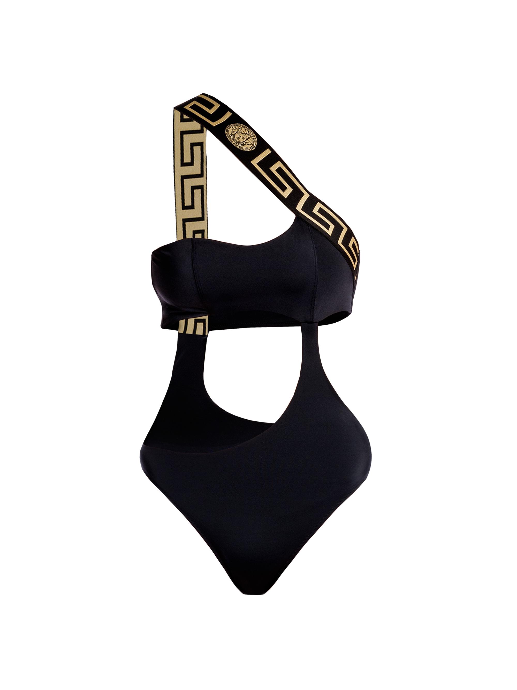 Versace Greca Cutout Swimsuit | Saks Fifth Avenue