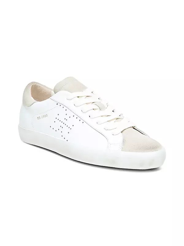 Aubrie Leather & Suede Sneakers