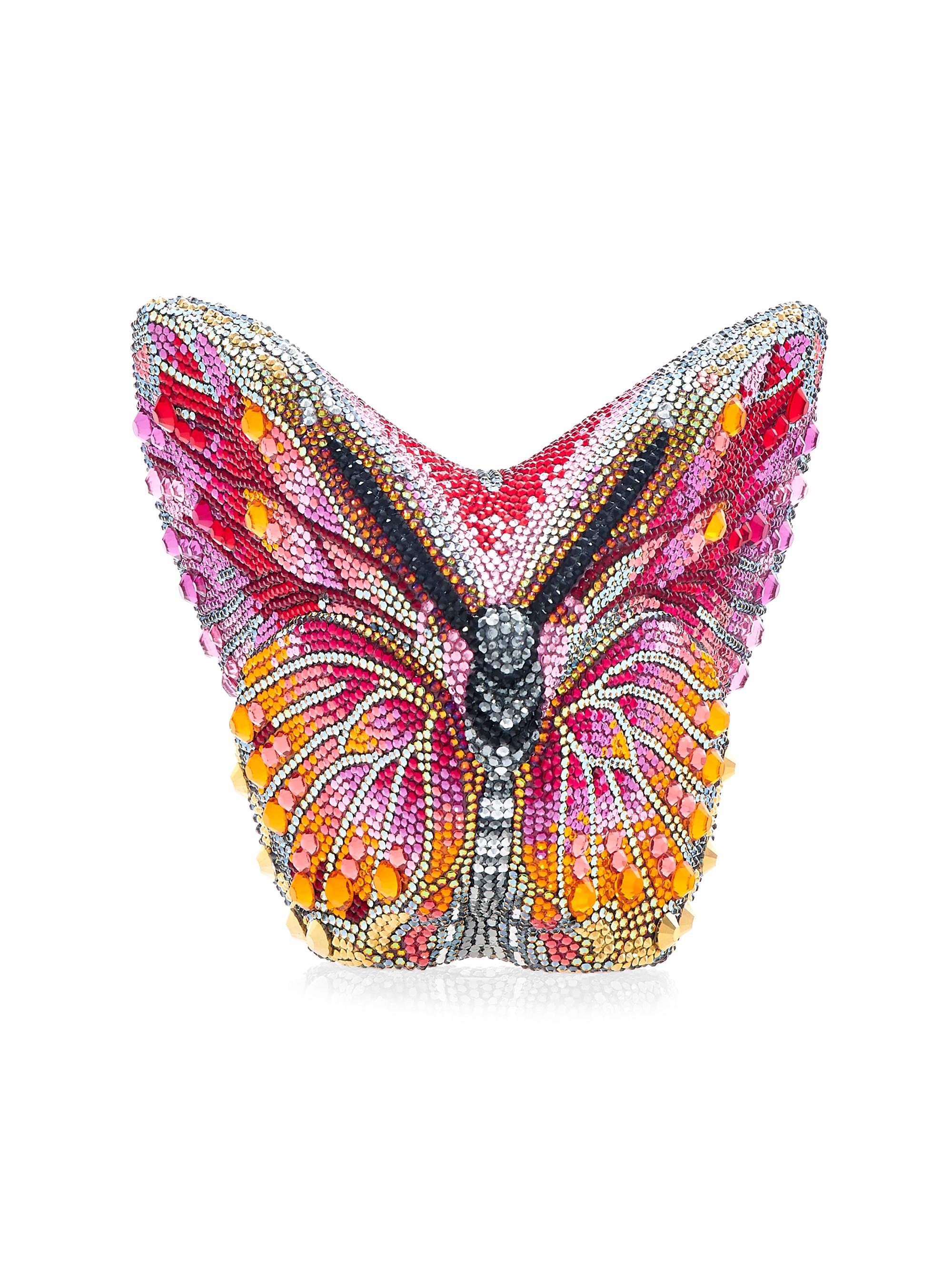 Judith Leiber Couture Butterfly Fireclipper Crystal Clutch | Saks