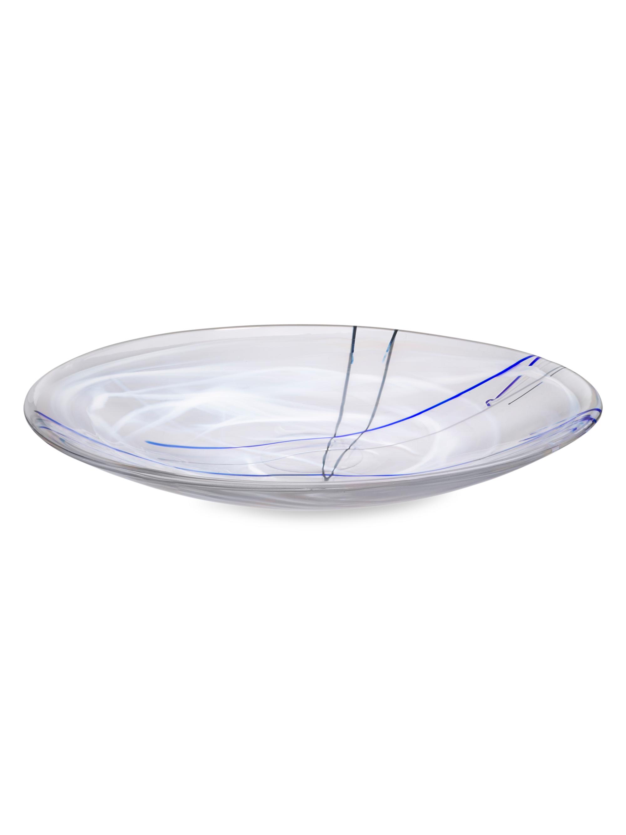 Kosta Boda Contrast Glass Platter