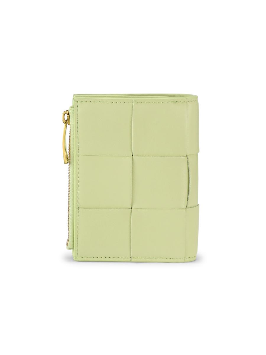 Bottega Veneta★素敵！Intrecciato Woven Leather Wallet Bottega Veneta Intrecciato Woven Leather Wallet – Second