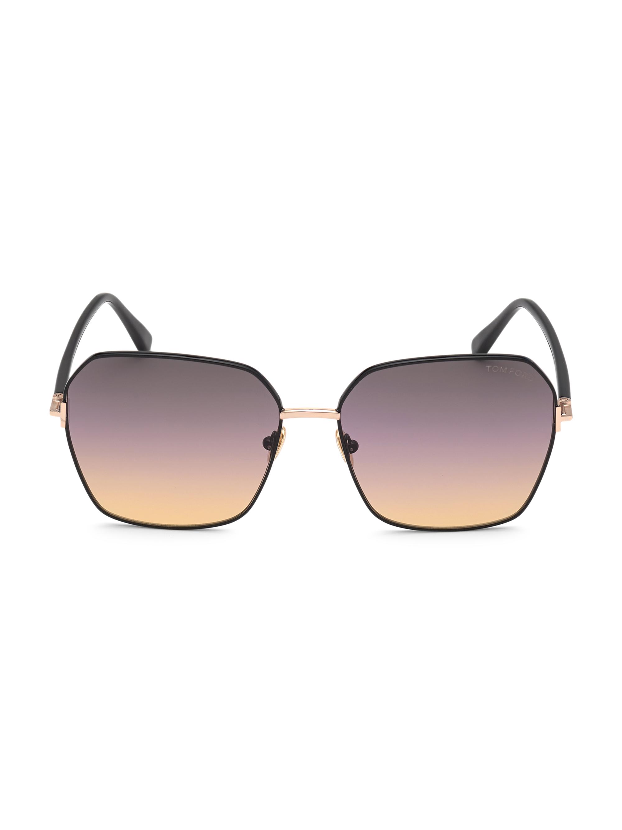 TOM FORD Claudia 2 62MM Square Sunglasses | Saks Fifth Avenue