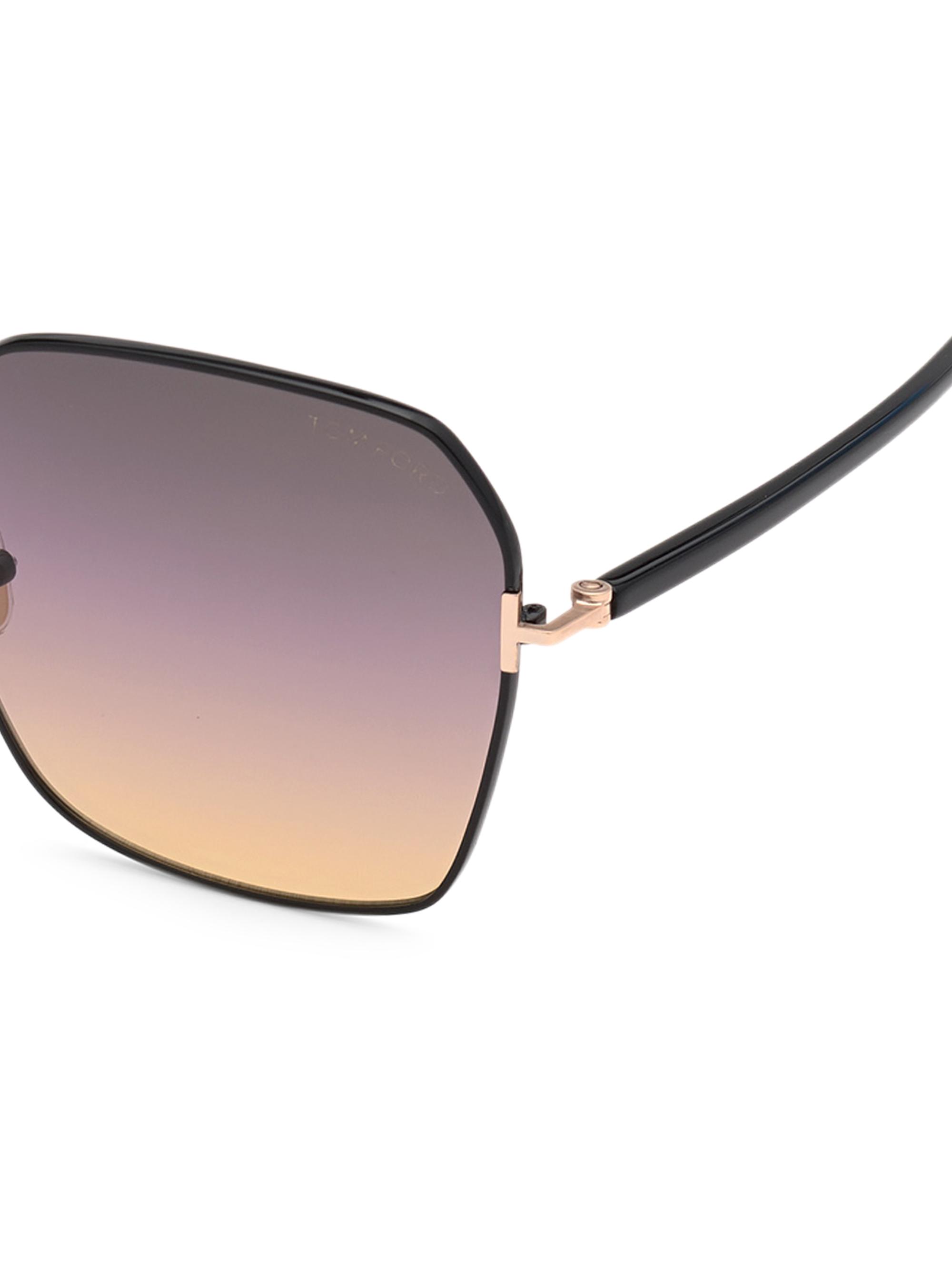 TOM FORD Claudia 2 62MM Square Sunglasses | Saks Fifth Avenue