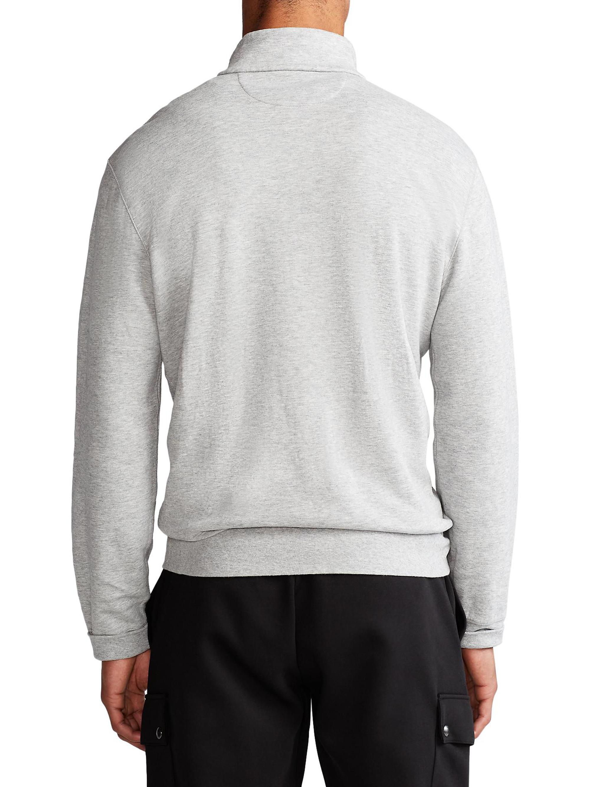 Polo Ralph Lauren Double-Knit Quarter-Zip Pullover | Saks Fifth Avenue