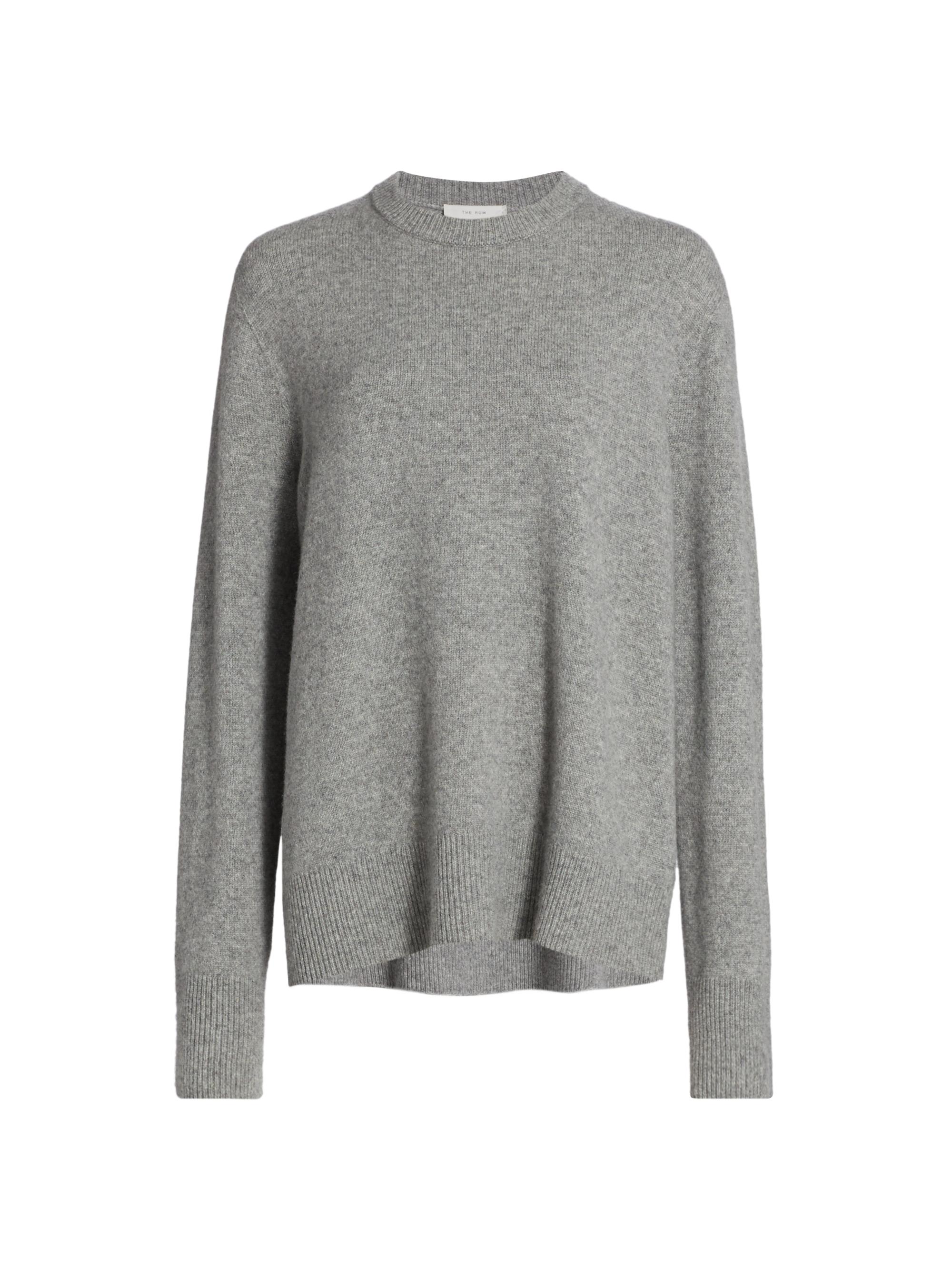 The Row Women's Sibem Wool & Cashmere Knit Sweater - Grey Melange