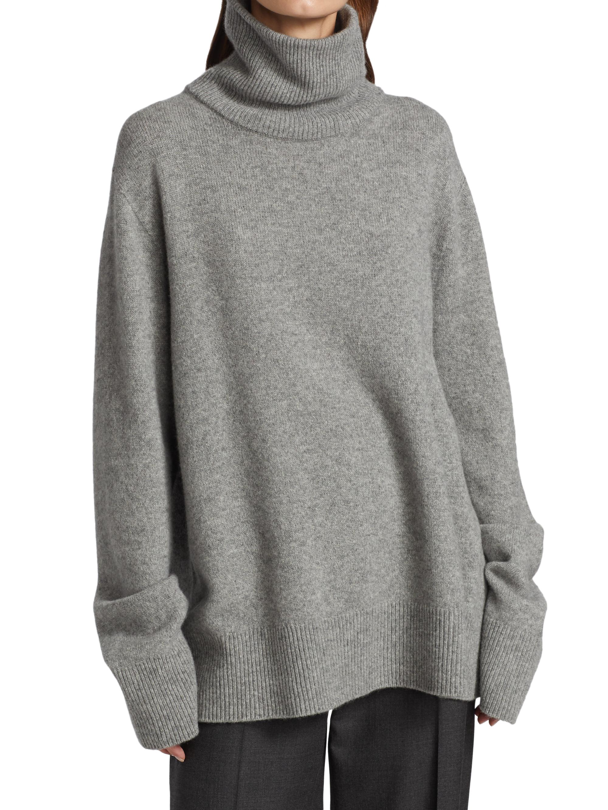The Row Stepny Wool Cashmere Turtleneck Sweater Saks Fifth Avenue
