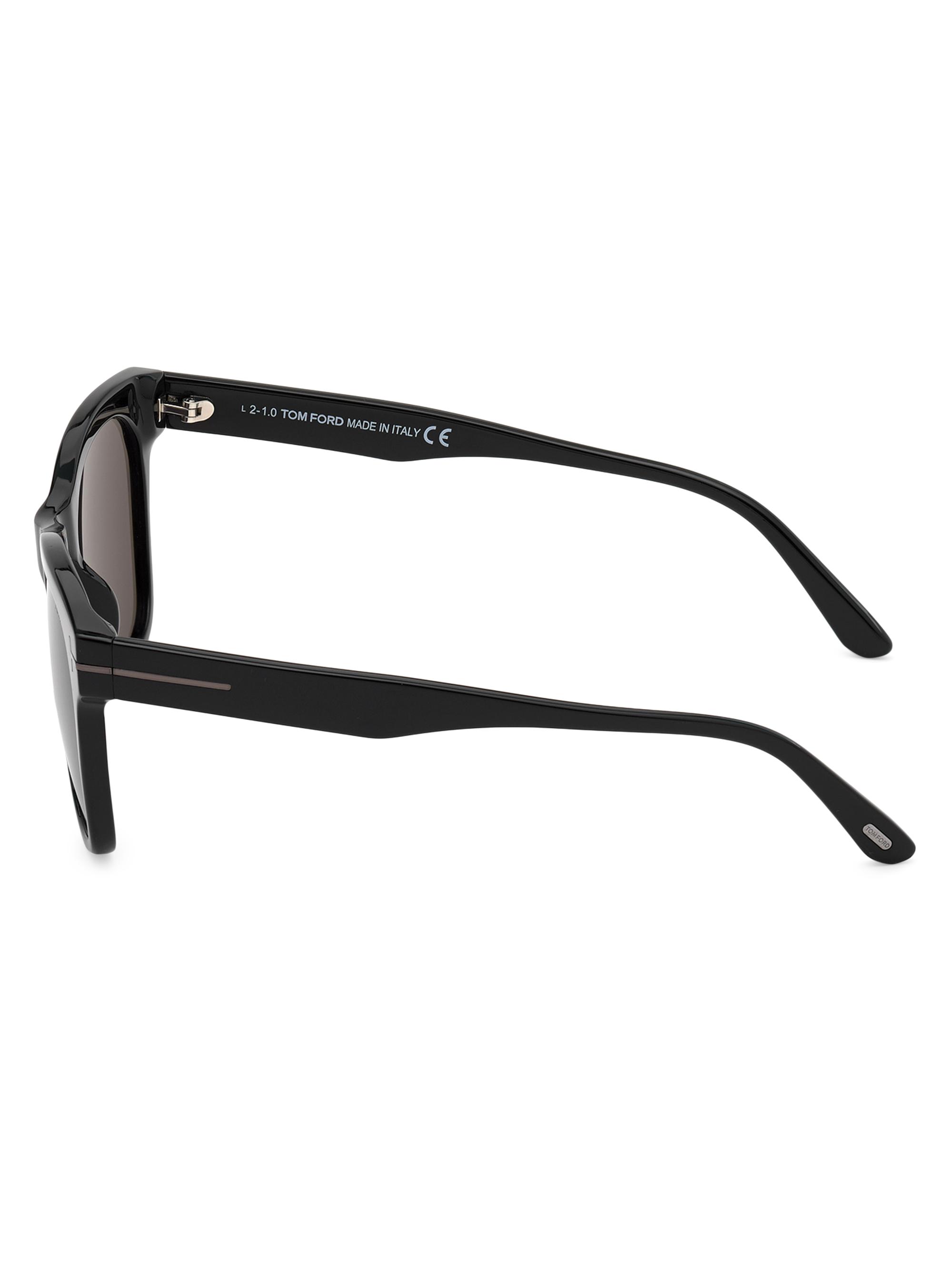 TOM FORD Brooklyn 54MM Square Sunglasses | Saks Fifth Avenue