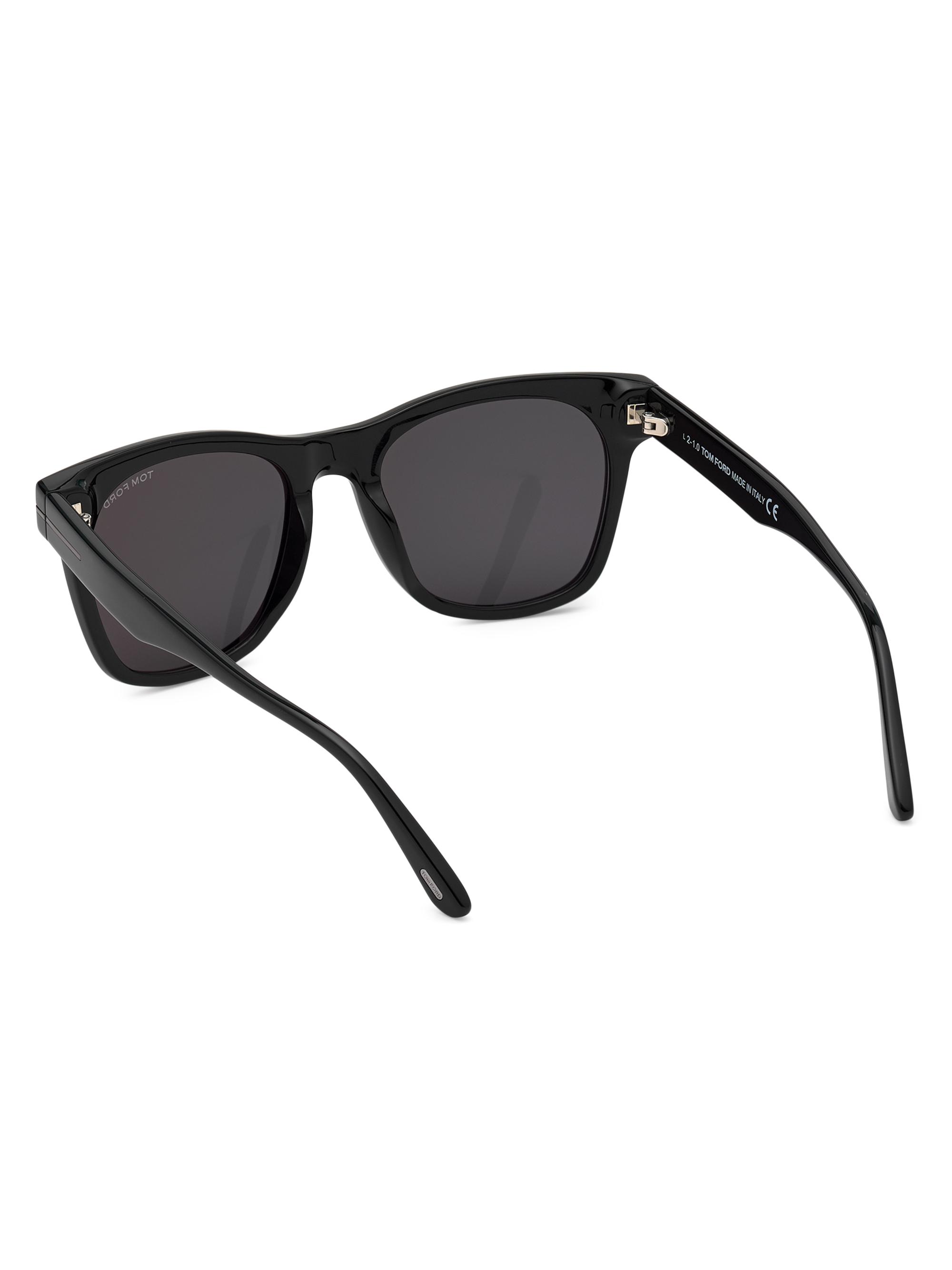 Tom Ford Classic Black Sunglasses - Brooklyn 54MM Square Sunglasses Tom Ford - Brooklyn Sunglasses - Square Sunglasses - Black  main image 3
