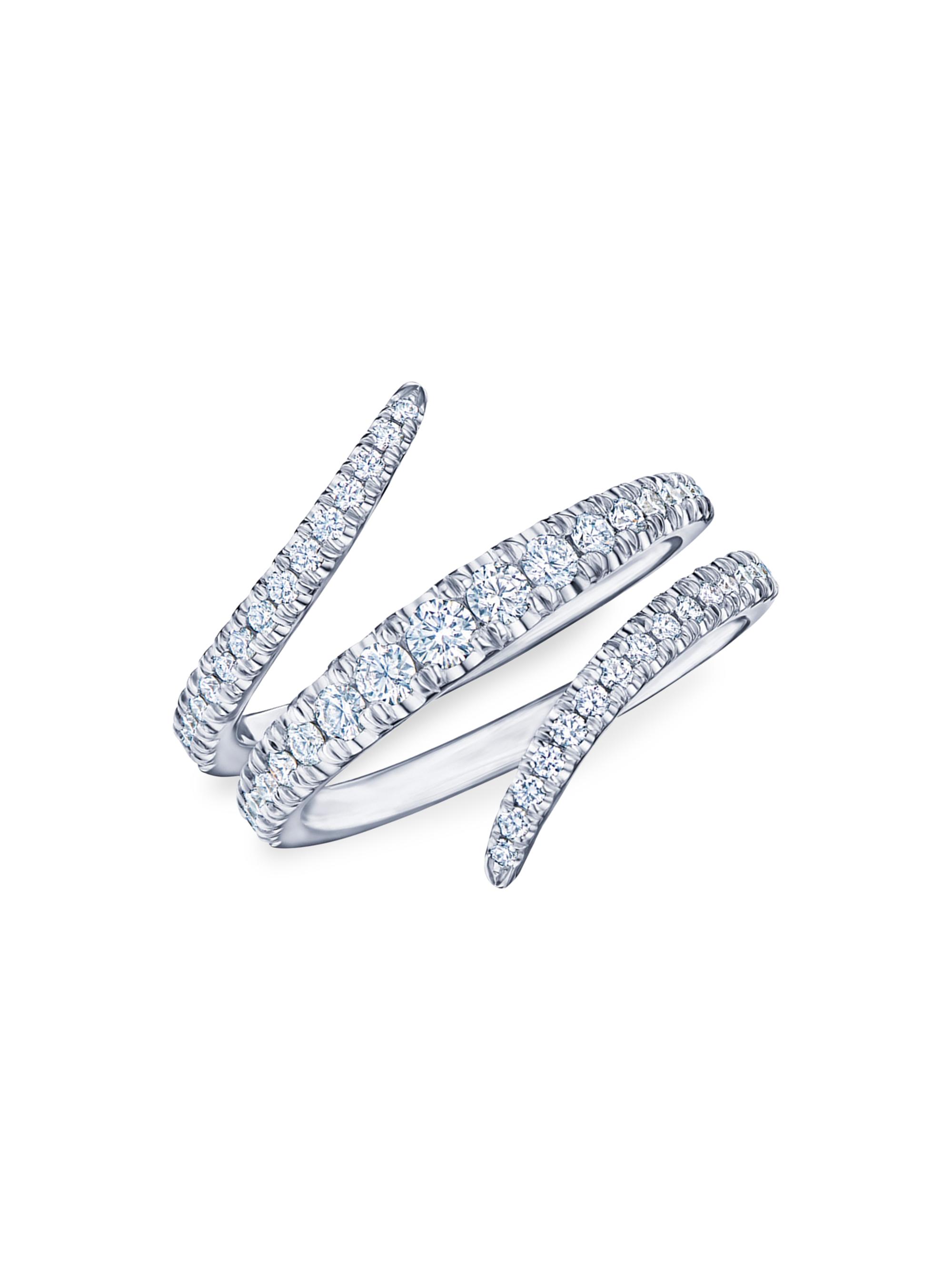 Kwiat Women's Vine 18K White Gold & Diamond Wrap Ring - White Gold