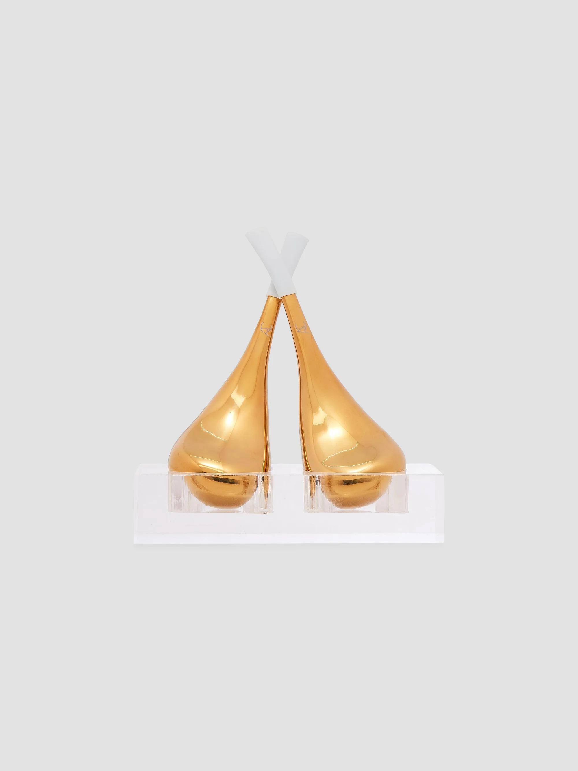 Angela Caglia 2-Piece 18K Goldplated Cryo Wand Facial Set | Saks