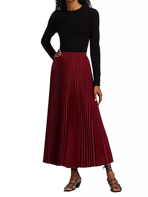 Trending: Take the Court with Pleated Skirts As Seen on