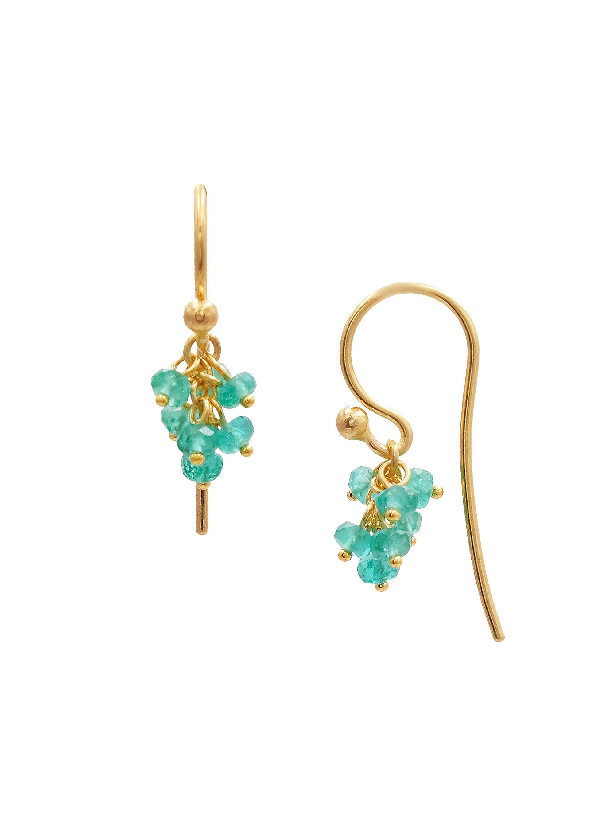 Gurhan Women's Bouclé 18K & 24K Yellow Gold & Emerald Charm Earrings - Gold