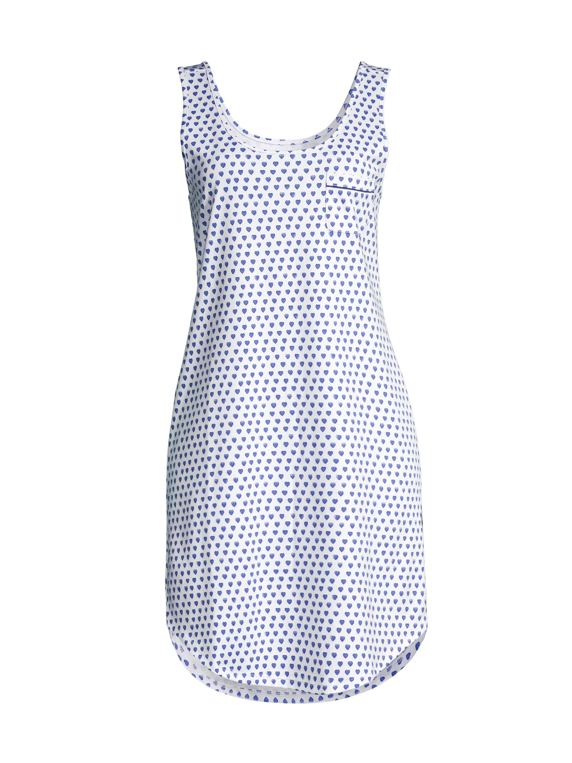 Roller Rabbit Women's Alba Hearts Sleep Dress - Blue