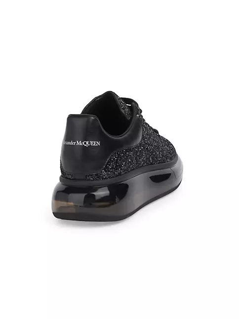 Alexander McQueen Wedge Sole Sneaker Triple Black