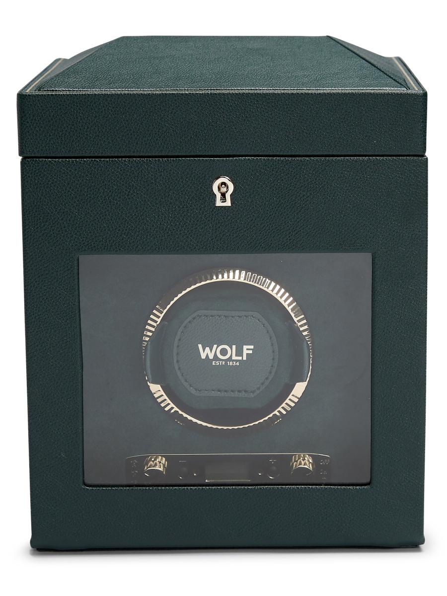 Wolf British Racing Green Single Watch Winder