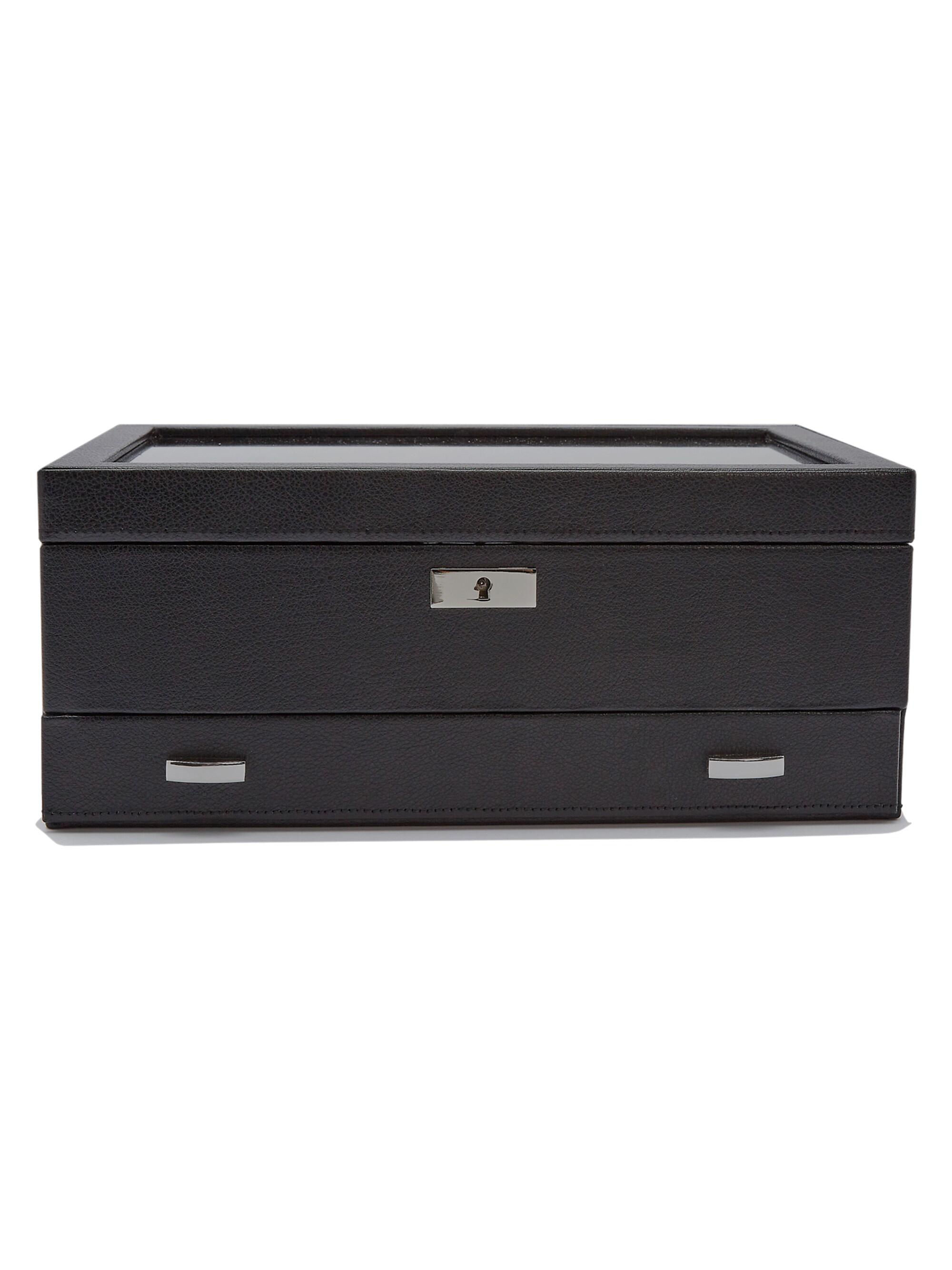 Wolf Roadster 10-Piece Drawer Watch Box