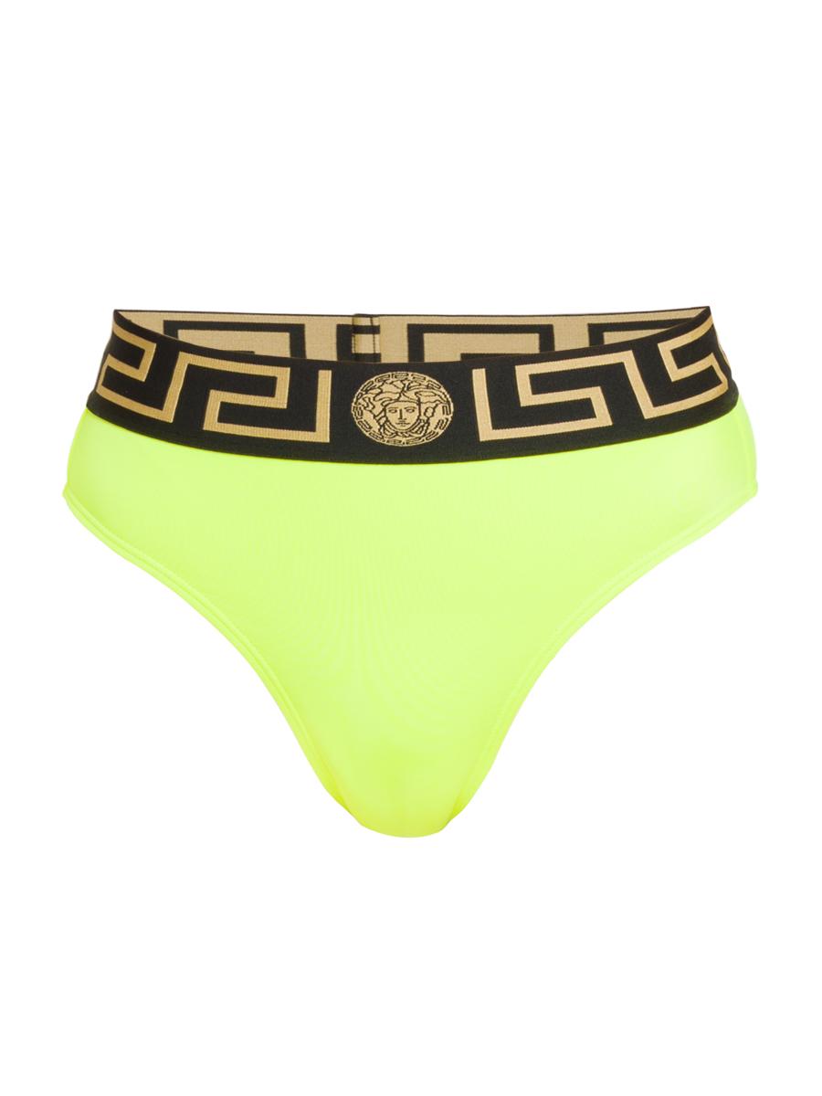 Versace High-Waist Bikini Bottom | Saks Fifth Avenue