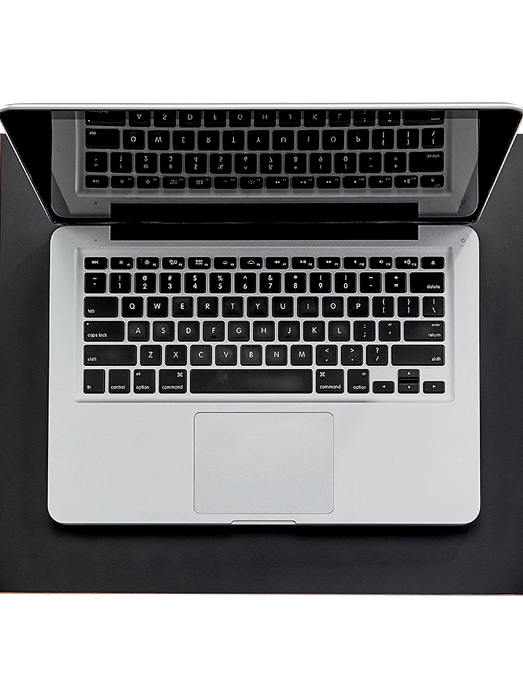 Graphic Image Leather Desk Mat - Black Green