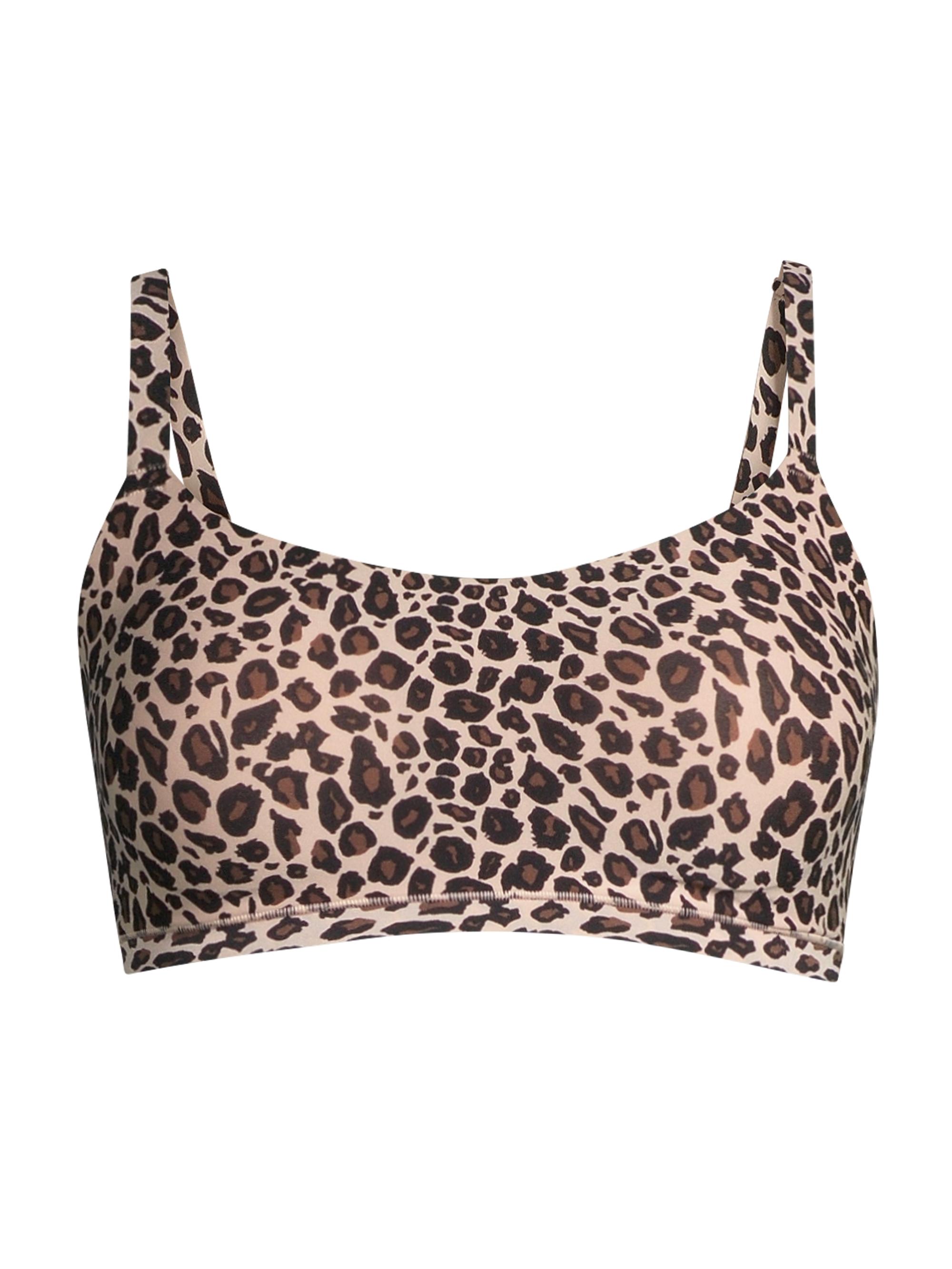 Dolce&Gabbana Leopard Silk Balconette Bra | Saks Fifth Avenue