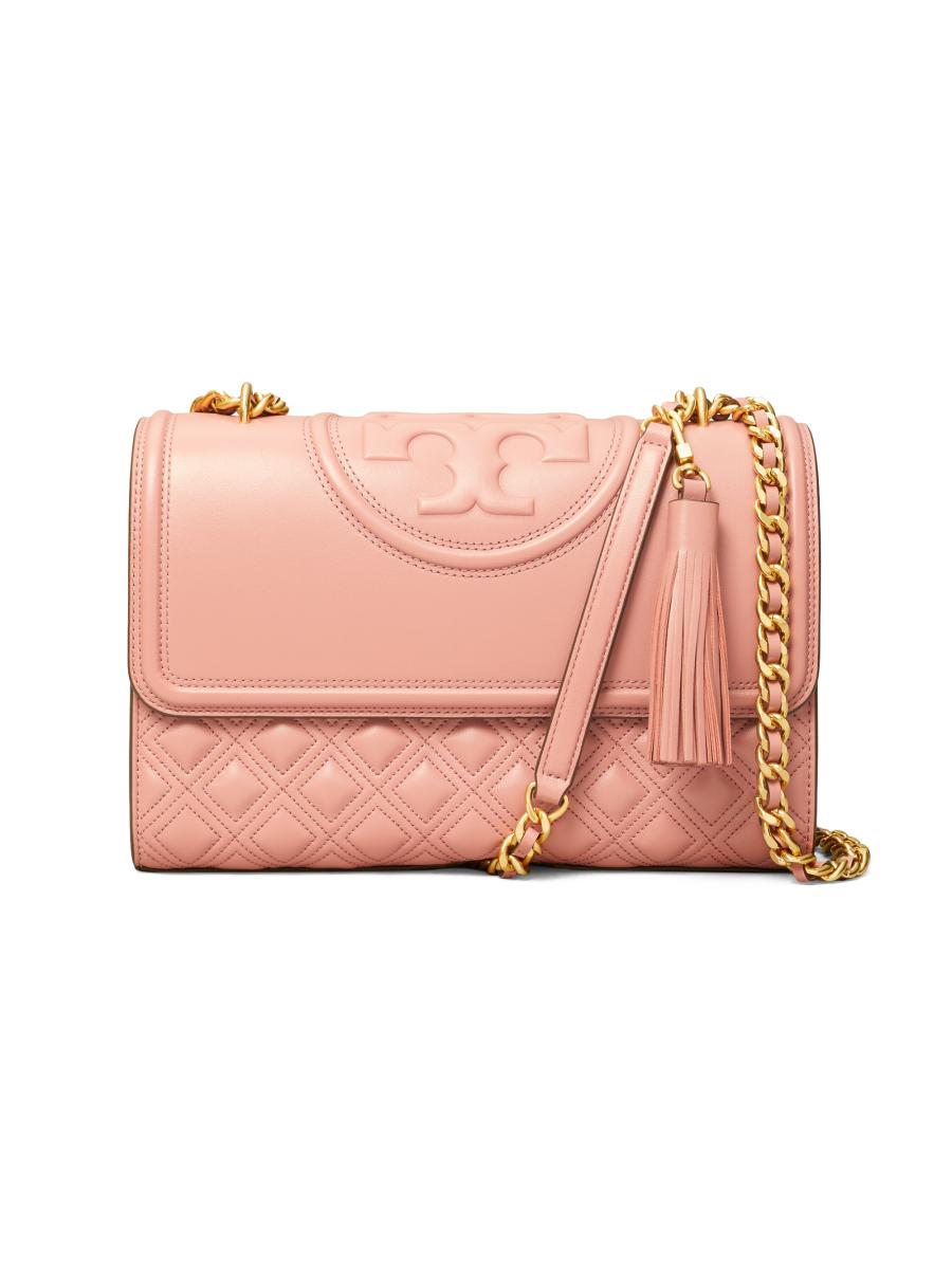 【良品】ToryBurch FLEMING タッセル ハンドバッグ 2way Tory Burch Large Fleming Leather Tassel Crossbody Bag | Saks