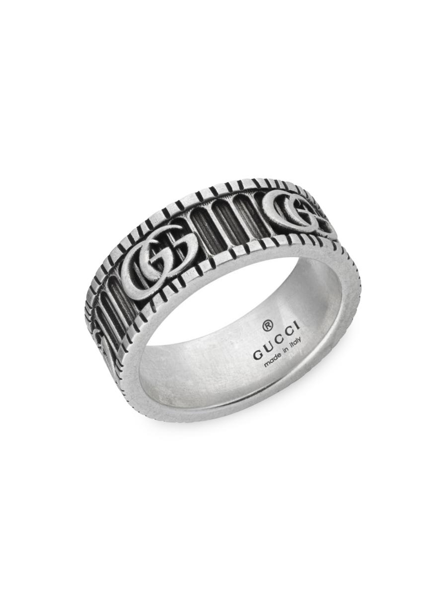 Gucci GG Marmont Sterling Silver Ring | Saks Fifth Avenue