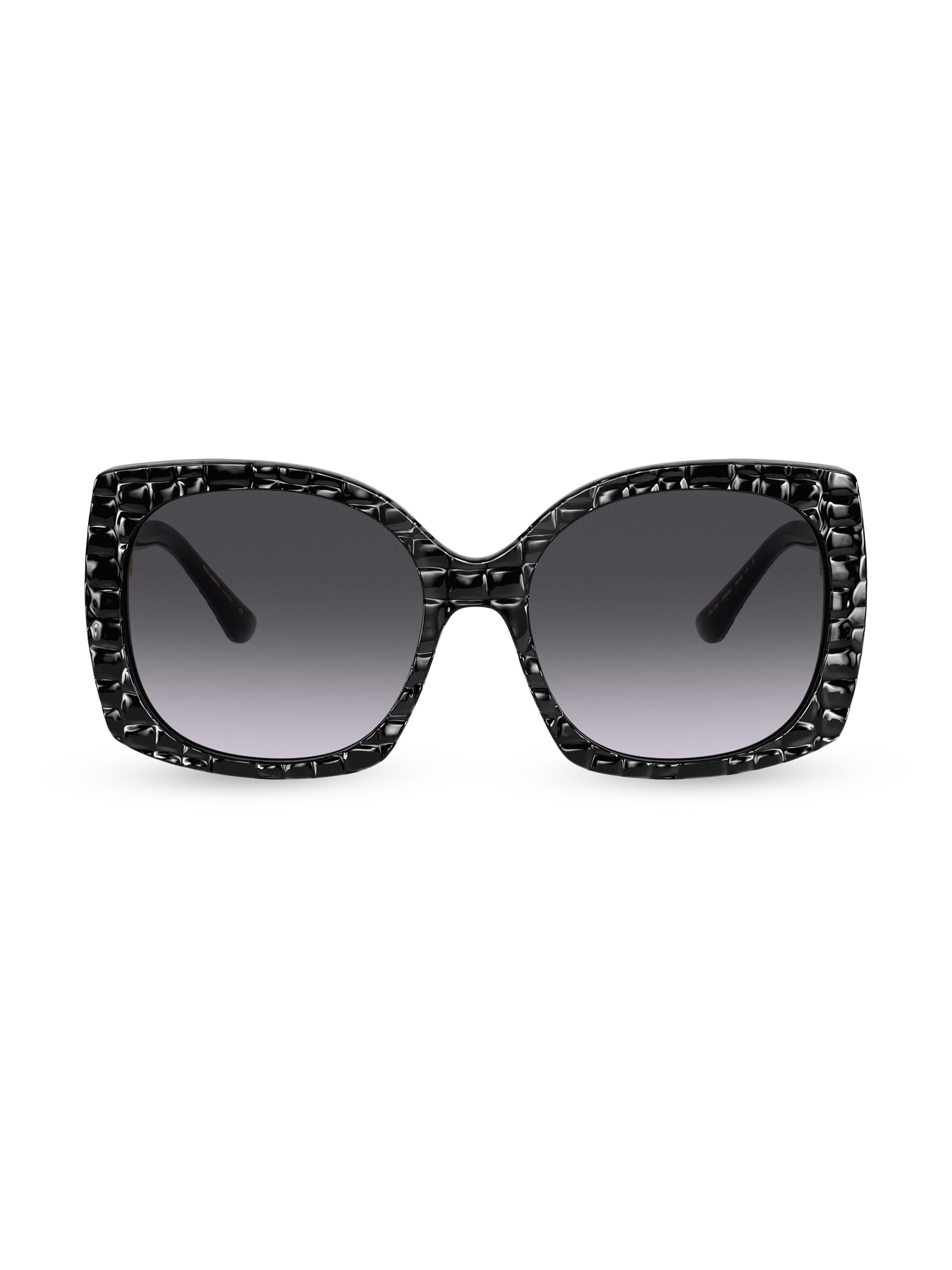 Dolce & Gabbana Women's 58MM Square Sunglasses - Black