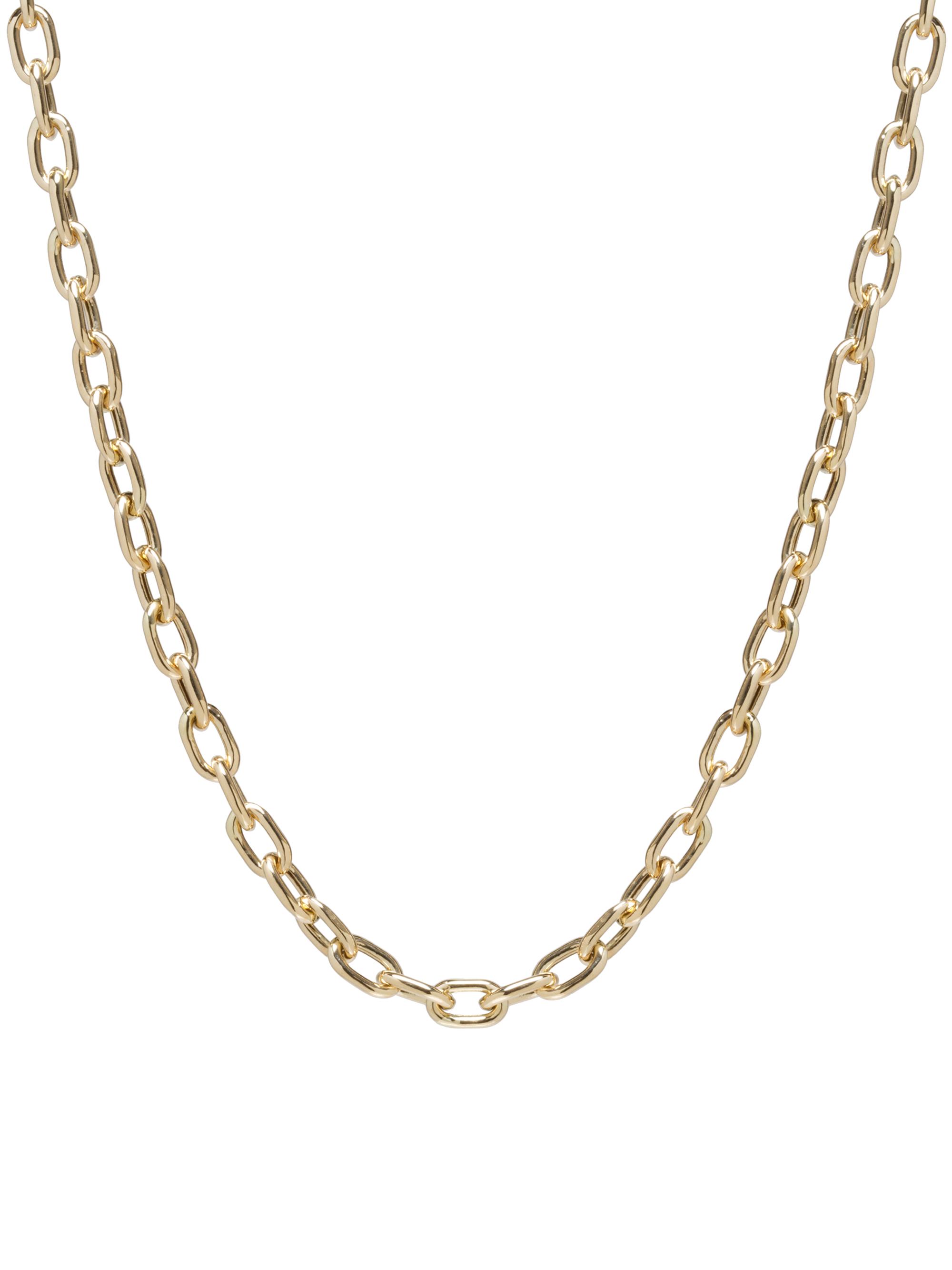 Zoë Chicco Women's Heavy Metal 14K Yellow Gold Extra-Large Square-Oval LInk Necklace - Gold - Women's Jewelry And Watches