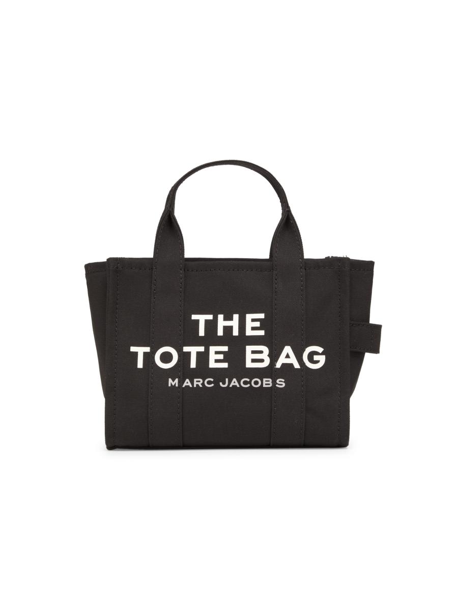 【関税&送料込】Marc Jacobs The Small Tote Bag In Black Canv Marc Jacobs The Small Tote | Saks Fifth Avenue